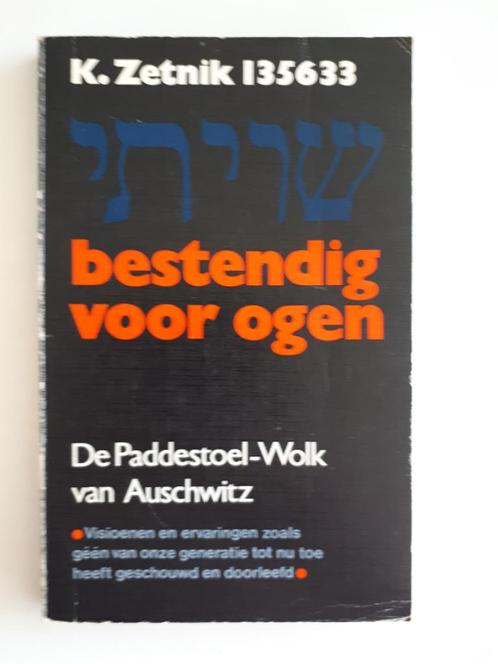 Bestendig voor ogen - K. Zetnik 135633, Boeken, Oorlog en Militair, Gelezen, Overige onderwerpen, Tweede Wereldoorlog, Ophalen of Verzenden