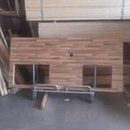 Kookeiland 94.5 h x 118b x 256 lang gebruikt, Ophalen, Bruin, Gebruikt, 75 cm of meer