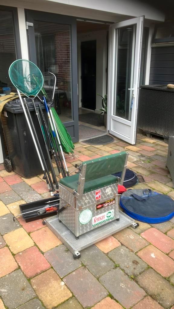 Witvis uitrusting, Watersport en Boten, Hengelsport | Witvissen, Zo goed als nieuw, Complete set, Ophalen of Verzenden