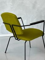 Elsrijk fauteuil 2x Rudolf Wolf vintage armstoel prijs p/st, Metaal, Gebruikt, Minder dan 75 cm, Vintage