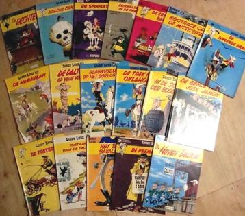 Te Koop: 18 Lucky Luke Stripboeken