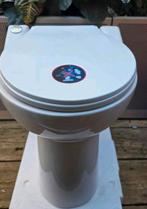Sanicompact 43 broyeur sanibroyeur toilet met  vermaler, Doe-het-zelf en Verbouw, Ophalen of Verzenden, Zo goed als nieuw, Toilet