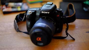 Sony A500 + Sony DT 55-200mm f4-5.6 beschikbaar voor biedingen