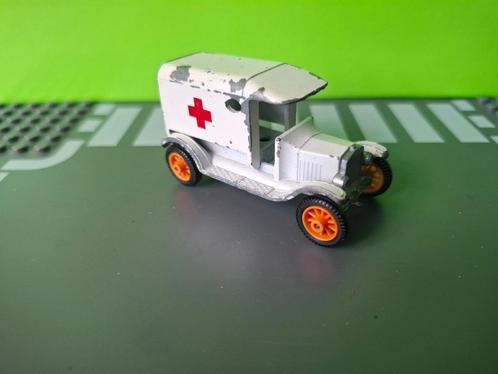 EFSI - 1919 Ford Model T Ambulance (wit) 1/70, Hobby en Vrije tijd, Modelauto's | Overige schalen, Gebruikt, Auto, Ophalen of Verzenden