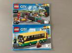 Lego City Busstation 60154, Ophalen of Verzenden, Zo goed als nieuw, Complete set, Lego