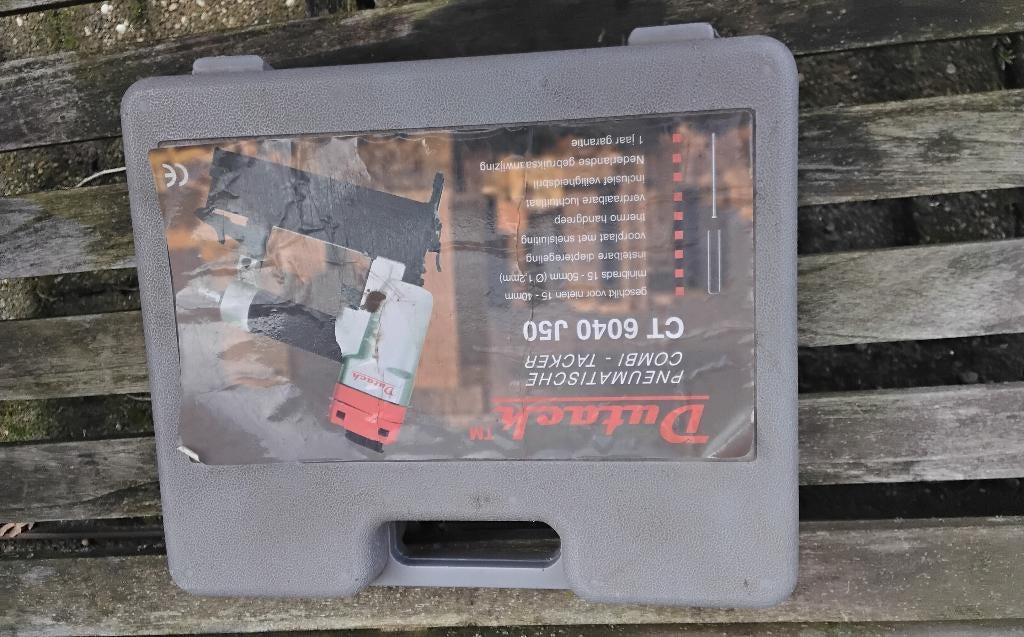 Nietpistool op luchtdruk, Doe-het-zelf en Verbouw, Gereedschap | Handgereedschap, Ophalen, Zo goed als nieuw