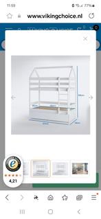 stapelbed peuter stapelbed, Ophalen, 90 cm, Tweepersoons, Zo goed als nieuw