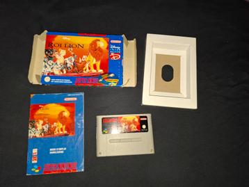 lion King snes in doos beschikbaar voor biedingen