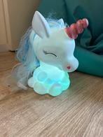 Eenhoorn Nachtlampje met Kleuren, Kinderen en Baby's, Ophalen of Verzenden, Zo goed als nieuw, Lamp