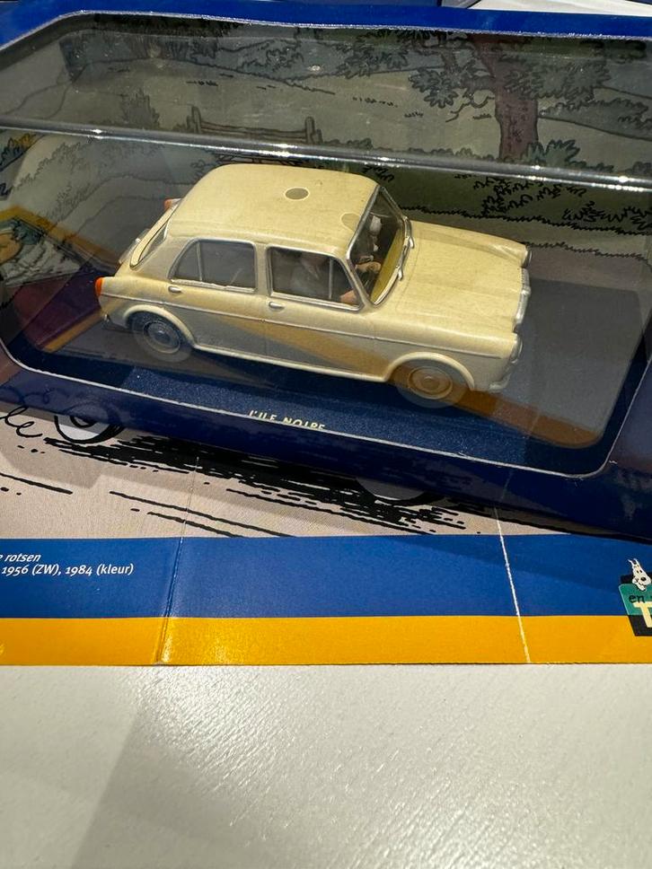 Kuifje auto 1:43 MG1100 uit zwarte rotsen, Verzamelen, Stripfiguren, Zo goed als nieuw, Beeldje of Figuurtje, Kuifje, Ophalen of Verzenden
