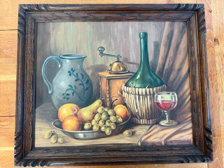 Stilleven van Albert Strothmann, Antiek en Kunst, Kunst | Schilderijen | Klassiek, Ophalen