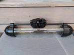 STOER!!! Industriële TL lamp LED bully! Hellux. Zwart, Ophalen of Verzenden, Glas, Minder dan 50 cm