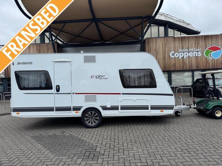Dethleffs C'Go 470 FR 2024 MET MOVER!!!, Caravans en Kamperen, Caravans, Bedrijf, tot en met 4, 1000 - 1250 kg, Standaardzit, Dethleffs