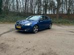 Peugeot 308 1.2 GT-line, Auto's, Peugeot, Voorwielaandrijving, Zwart, Blauw, Leder en Stof