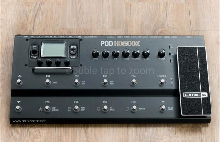 Line 6 POD HD500X Multi-Effect Processor inclusief Gigbag, Muziek en Instrumenten, Effecten, Gebruikt, Multi-effect, Ophalen of Verzenden