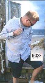 BOSS HUGO BOSS 🧐overhemd met fijne streep mt 2XL, Verzenden, Zo goed als nieuw, Overige halswijdtes, Hugo Boss