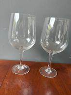 Nieuw.  2 XXL wijn glazen!, Verzamelen, Glas en Borrelglaasjes, Ophalen of Verzenden, Zo goed als nieuw, Overige typen