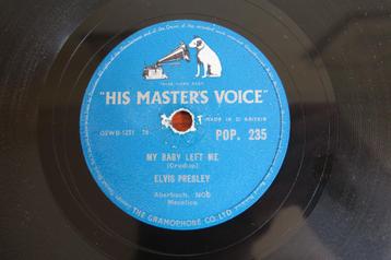 Elvis Presley My baby left me 78 toeren The King Memphis  beschikbaar voor biedingen