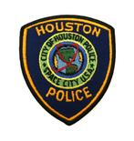 Patch / Embleem USA Police - Politie Houston Texas, Verzenden, Overige soorten, Amerika, Embleem of Badge