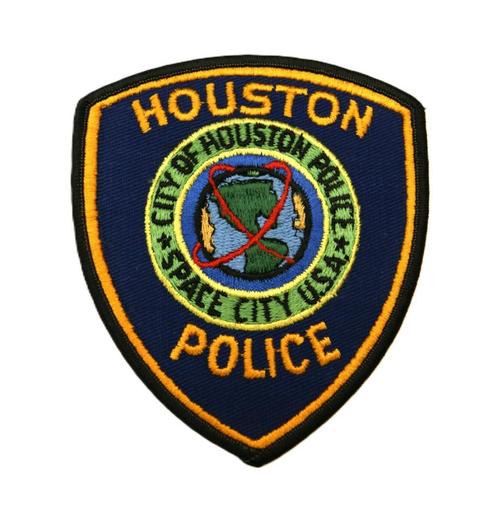 Patch / Embleem USA Police - Politie Houston Texas, Verzamelen, Militaria | Algemeen, Overige soorten, Embleem of Badge, Amerika