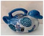 Korting 2 x Theepot, Eend of Uil, pr.p.stuk, Huis en Inrichting, Keuken | Servies, Overige typen, Nieuw, Ophalen of Verzenden
