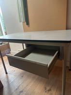 Vintage Bureau met laden 120x70x75h staal, Ophalen of Verzenden, Gebruikt