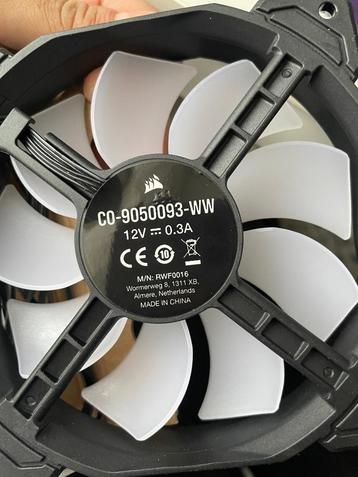 Computerbehuizingventilator- 120mm - 7x + splitter beschikbaar voor biedingen