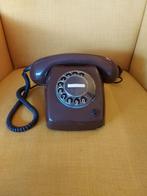 Vintage PTT T65 Draaischijf telefoon.  de Luxe MOCCA. 1980., Ophalen of Verzenden, Met draaischijf