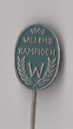 Voetbal Willem II Tilburg Kampioen 1965 speldje, Verzamelen, Speldjes, Pins en Buttons, Gebruikt, Niet vindbaar, Niet vindbaar