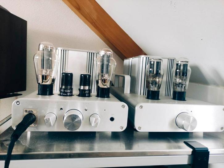 Wooaudio wa5 le (2nd) + psvane 1:1 we 300B + kenrad 6sn7 vt, Audio, Tv en Foto, Buizenversterkers, Ophalen of Verzenden
