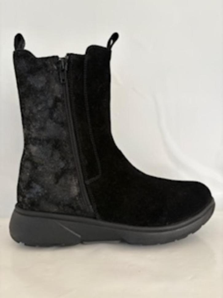 XSENSIBLE STRETCHWALKER LAARSJE, mt 38 wijdte H, zwart suède, Kleding | Dames, Schoenen, Nieuw, Lage of Enkellaarzen, Zwart, Ophalen of Verzenden