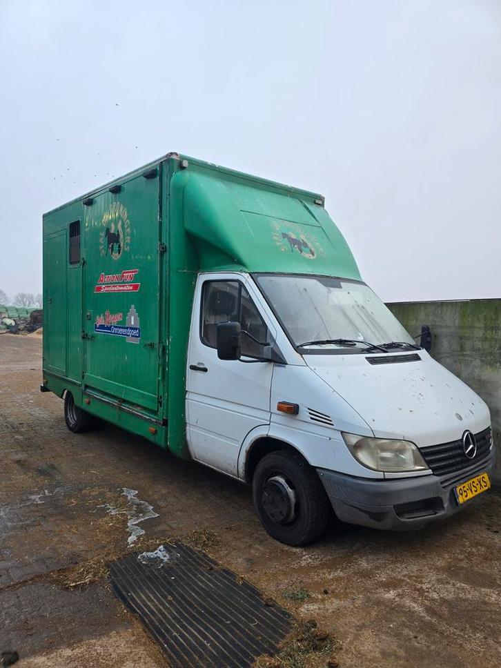 Mercedes Paardenvrachtwagentje - B rijbewijs, Dieren en Toebehoren, Paarden en Pony's | Trailers en Aanhangwagens, Gebruikt, Overige typen