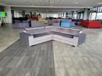OUTLET Hoekbank L-bank velvet grijs 250x250 | BEZORGEN, Hoekbankie, 250 tot 300 cm, 100 tot 125 cm, Hoekbank