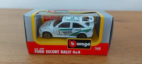 BBurago Burago Ford Escort Rally 4x4 Nr 4119, Hobby en Vrije tijd, Modelauto's | 1:43, Nieuw, Auto, Overige merken, Verzenden