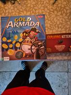 Gold Armada Bordspel(nieuw) en exploding kittens (zgan) (, Vijf spelers of meer, Ophalen of Verzenden, Zo goed als nieuw, Tactic