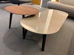 Nieuw Leolux Rolan Salontafel Design Tafel Noten Hout, Huis en Inrichting, Tafels | Salontafels, Nieuw, Ophalen of Verzenden