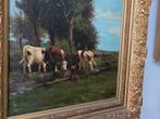 Koeien Herbert van der pol 1877-1963, Antiek en Kunst, Ophalen of Verzenden