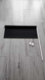 Zwart, verduisterend rolgordijn - 80x195 cm, Ophalen, Gebruikt, Zwart, 50 tot 100 cm