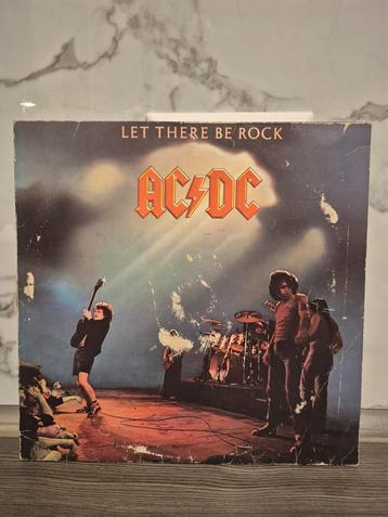 AC/DC – Let There Be Rock LP Atlantic 50366 PF-cut beschikbaar voor biedingen