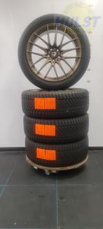 set Tomason TN26 lichtmetalen velgen met Goodyear winterband, Ophalen, Gebruikt, -, 265 mm