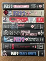 KISS - 8 x VHS (official), Zo goed als nieuw, Ophalen