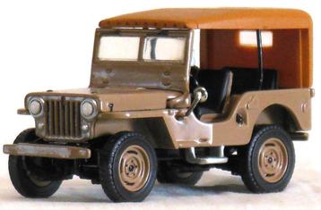 WILLYS-OVERLAND. CJ-2A. 1945-1949. OVP. 1:43 Matchbox. Izgst beschikbaar voor biedingen