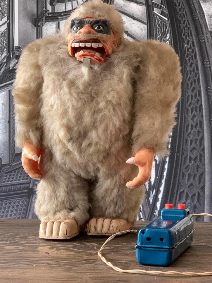 Marx Toys Abominable Snowman 1964 - antiek speelgoed, Antiek en Kunst, Antiek | Speelgoed, Ophalen