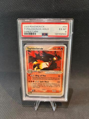Typhlosion ex Holo 99 PSA 6 - Sandstorm 2003 beschikbaar voor biedingen