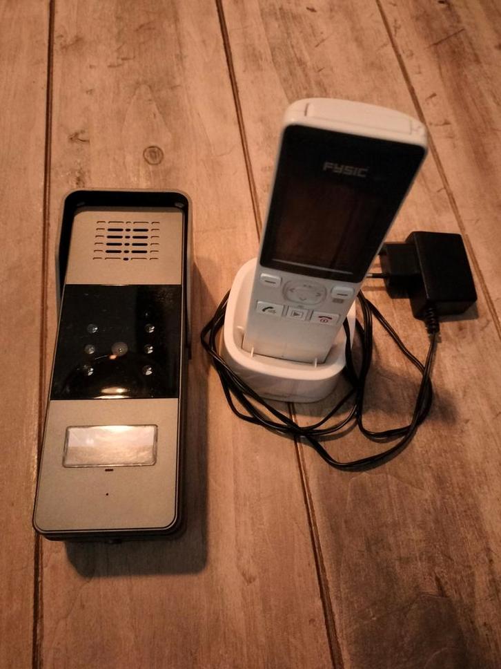 Draadloze Video Deurtelefoon Systeem, Doe-het-zelf en Verbouw, Alarmsystemen, Gebruikt, Compleet systeem, Beweging, Draadloos