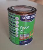 GeZoCHT:  Spectrum Bankirai hout olie vlonder olie, Doe-het-zelf en Verbouw, Ophalen of Verzenden, Zo goed als nieuw, Beits