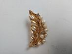 Vintage Lisner-broche. Goudkleur., Sieraden, Tassen en Uiterlijk, Ophalen, Nieuw, Goud, Zilver