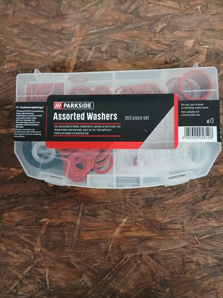 Parkside Assortiment O Ringetjes - 383 stuks - Nieuw, Antiek en Kunst, Antiek | Gereedschap en Instrumenten, Ophalen of Verzenden