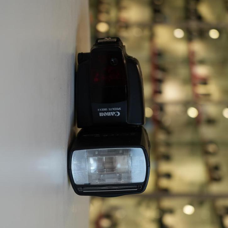 Canon  580 EX  II (Hoofddorp), Audio, Tv en Foto, Fotografie | Flitsers, Zo goed als nieuw, Canon, Kantelbaar, Ophalen of Verzenden