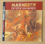 Marmeren op Stof en Papier - Verena Lutz - 1986, Ophalen of Verzenden, Gelezen, Overige onderwerpen